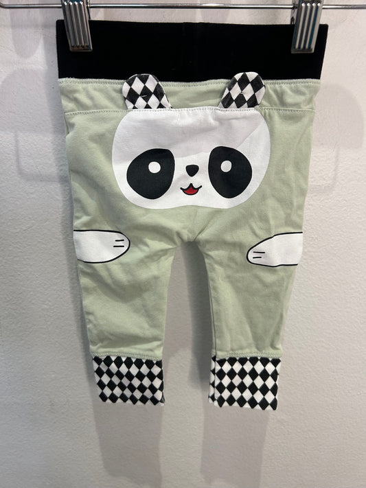 Panda pants 0-3m