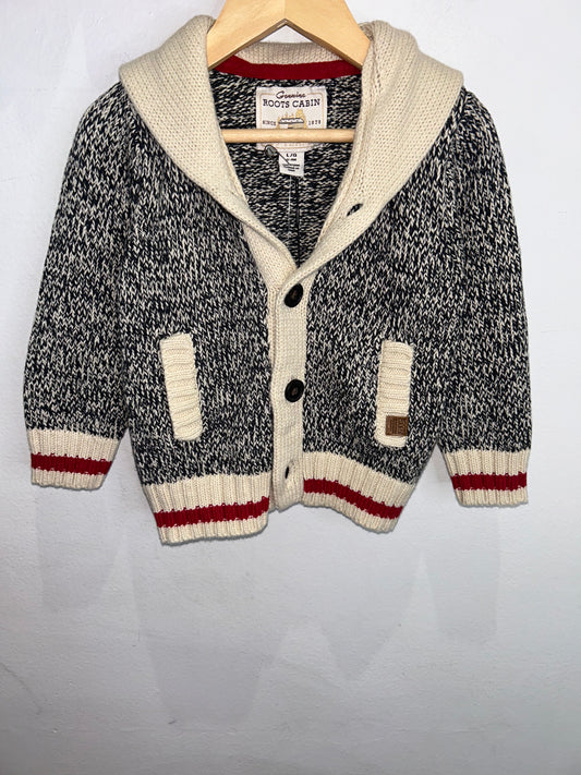 Roots cabin sweater 12-18m NEW
