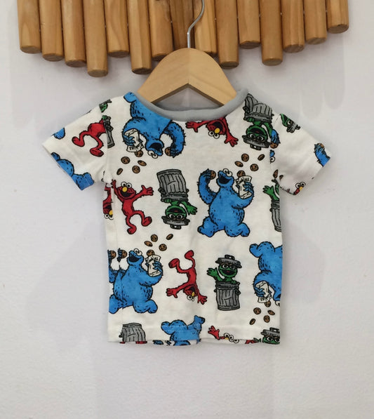 Sesame Street tee 12m