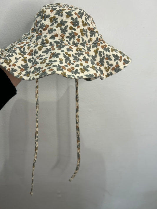 Rylee and Cru floral sunhat 6-12m