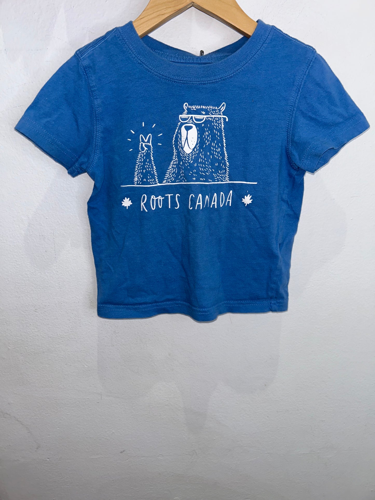 Roots blue tee 3y