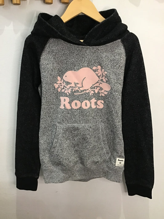 Roots salt and pepper hoodie 11-12y