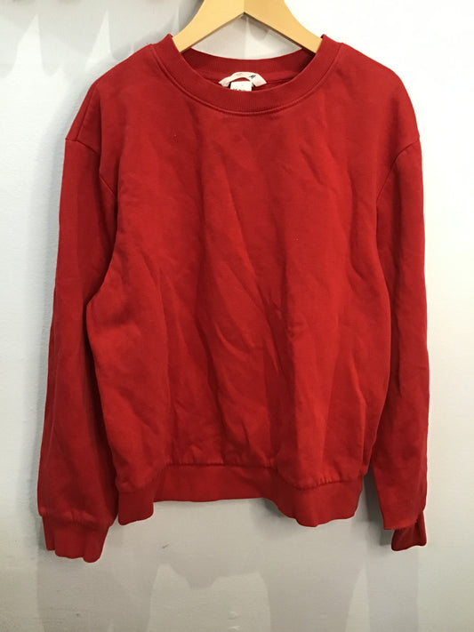 Pullover red 10-12y