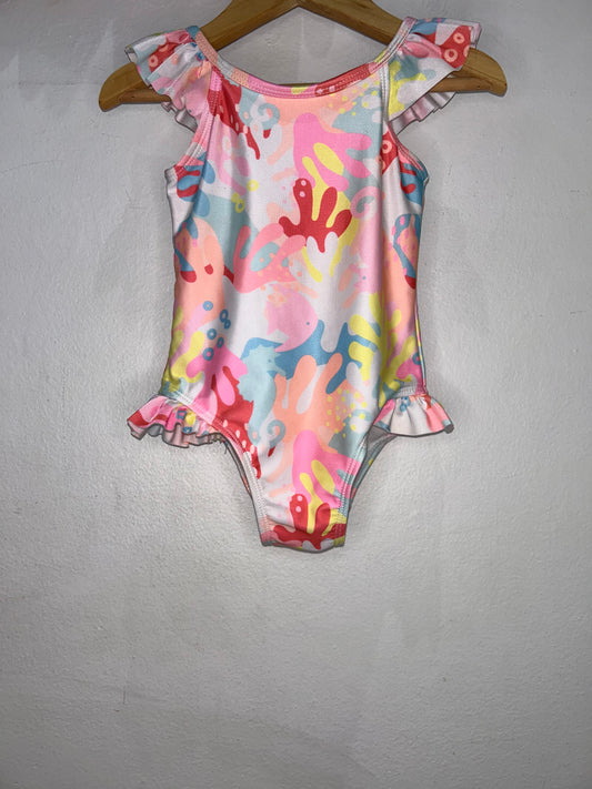 Seahorse swimsuit 2y