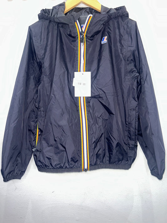 Kway black rainjacket 8y