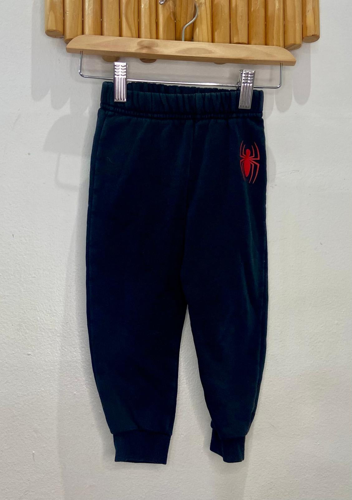 Black spider joggers 2y