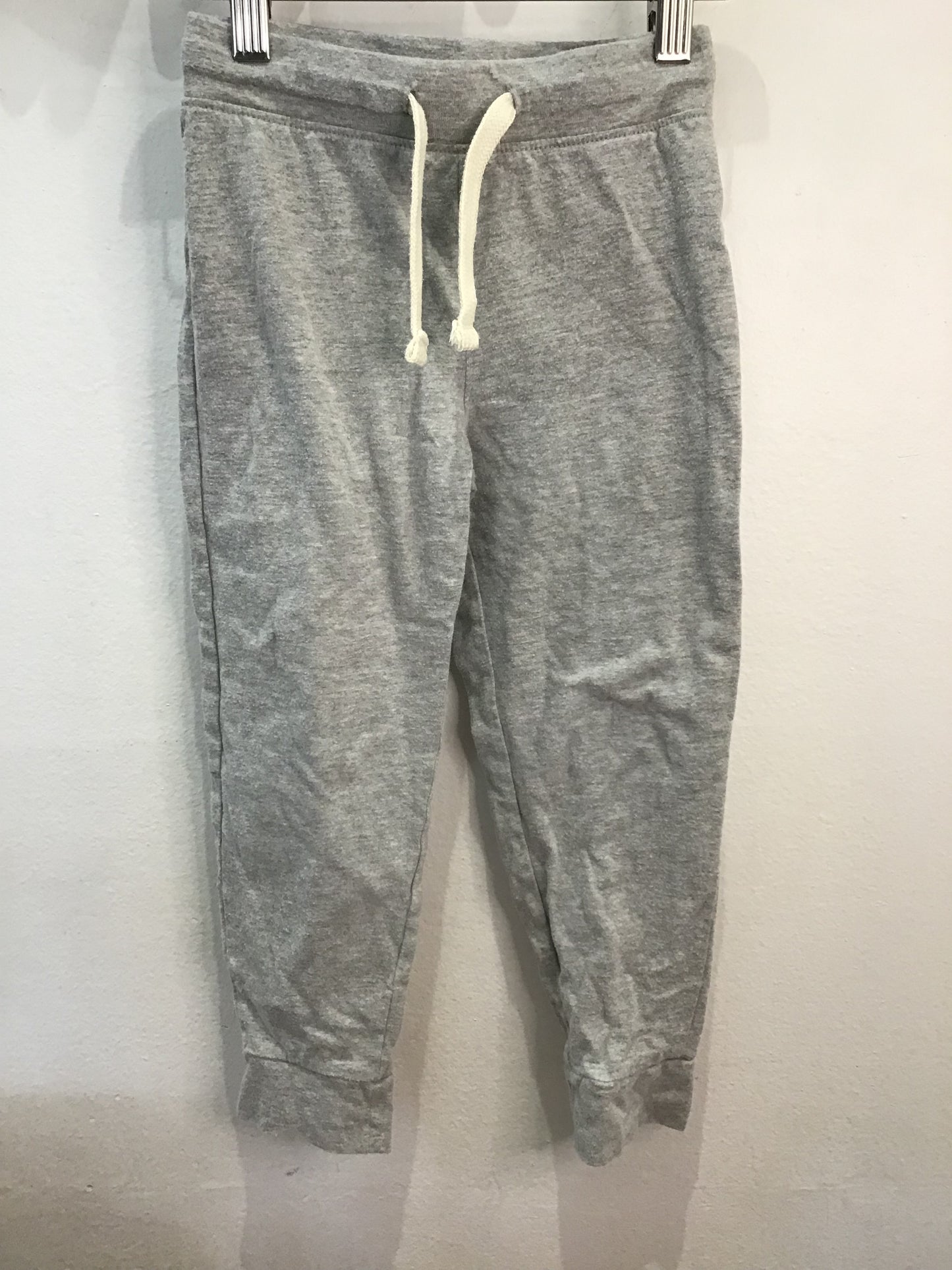 Grey joggers white drawstring 2y