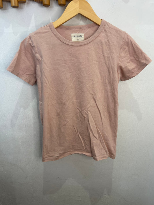 Minimioche pink tee 11-12y