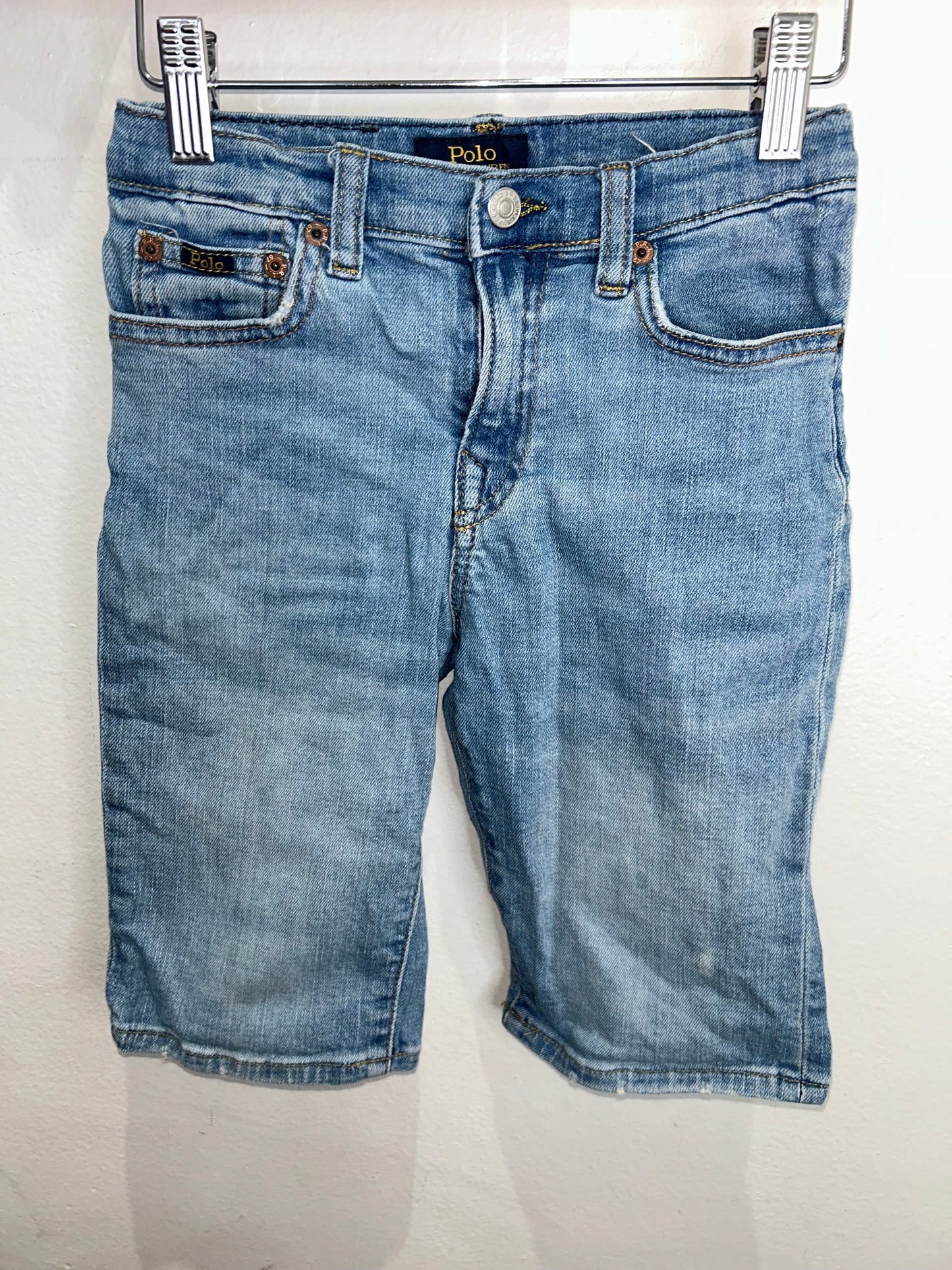 Slim denim shorts 7y