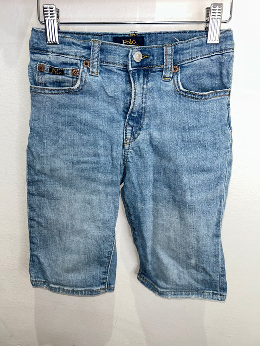 Slim denim shorts 7y