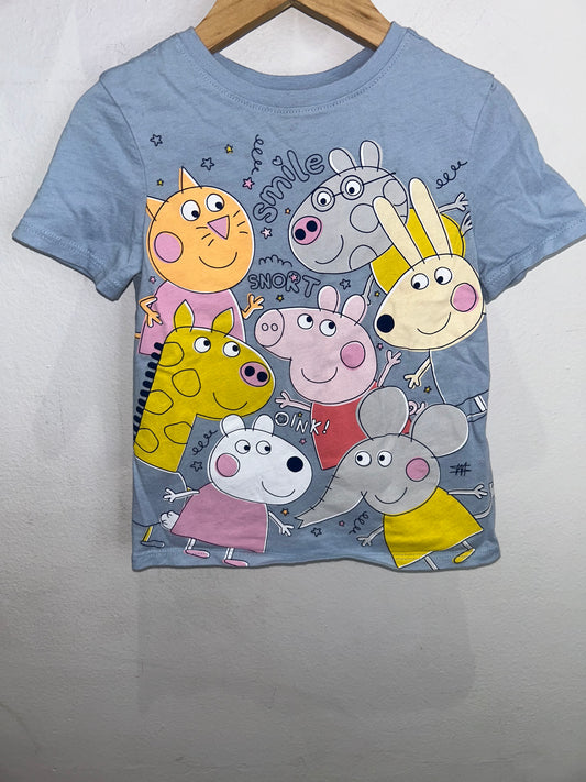 Peppa Pig tee 4y