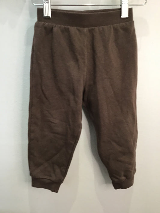 Joggers chocolate brown 18-24m