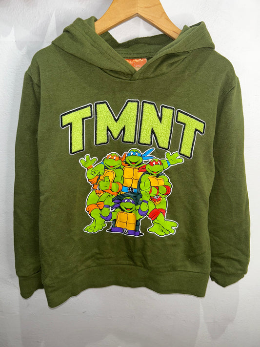 TMNT green hoodie 6-7y