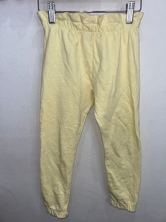 Yellow joggers 3-4y