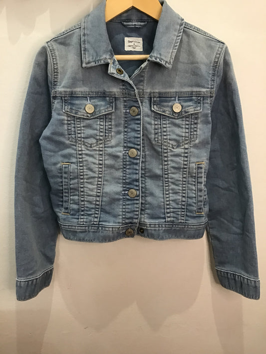 Stretchy denim jacket 8-9y