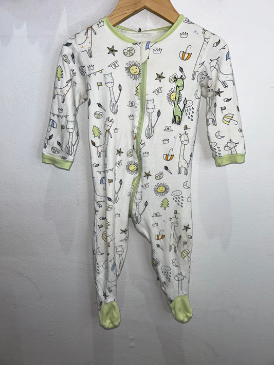 Giraffe and friends sleeper 9m