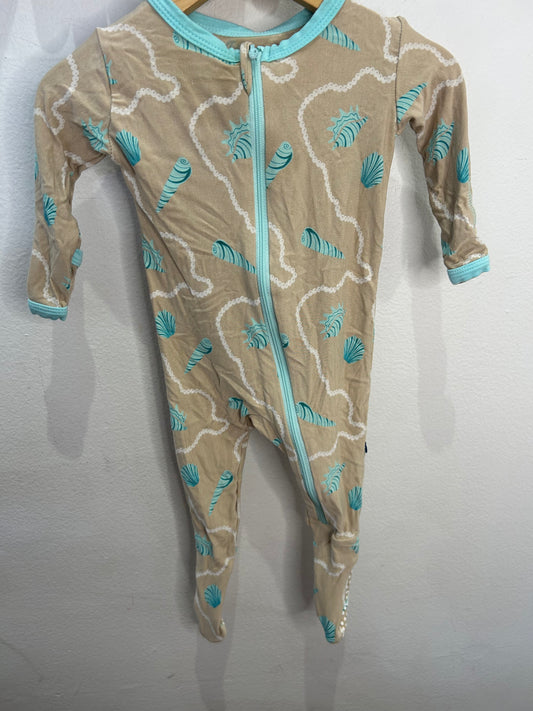 Kickeepants shells sleeper 3-6m