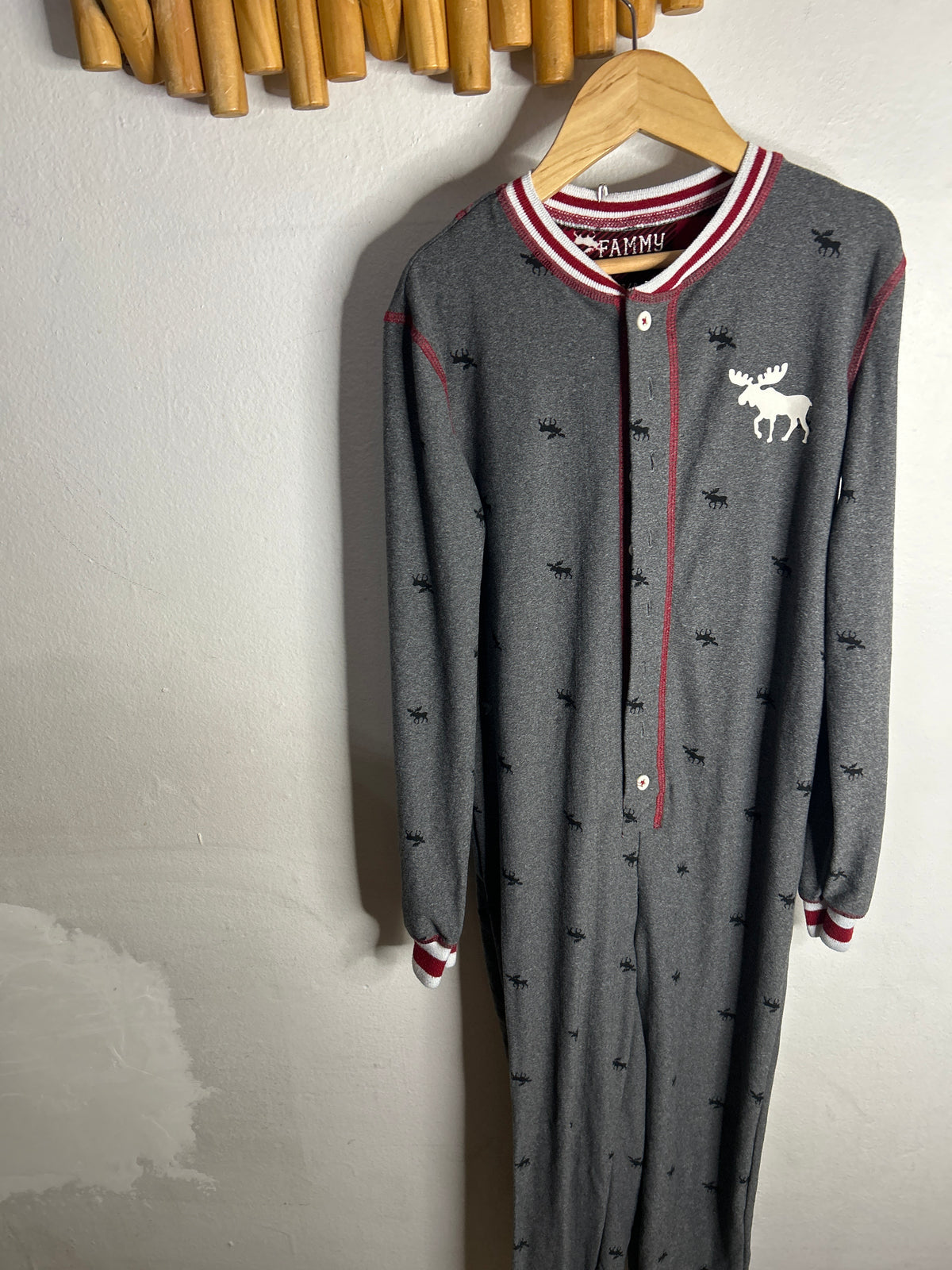 One piece moose pyjamas 7-8y