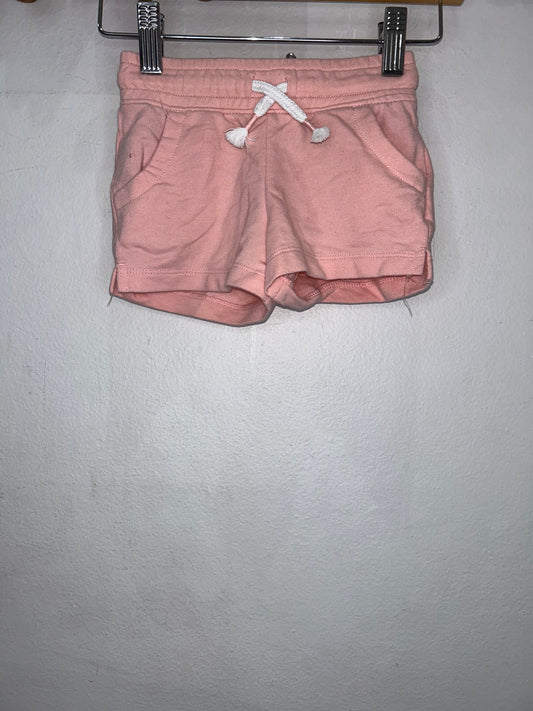 Pink short shorts 2y