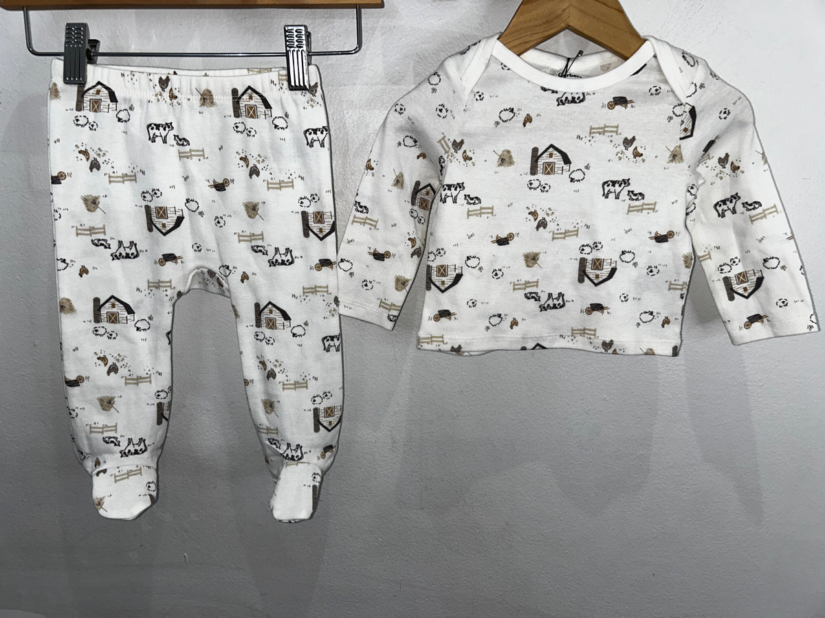 Farm animal set 3-6m