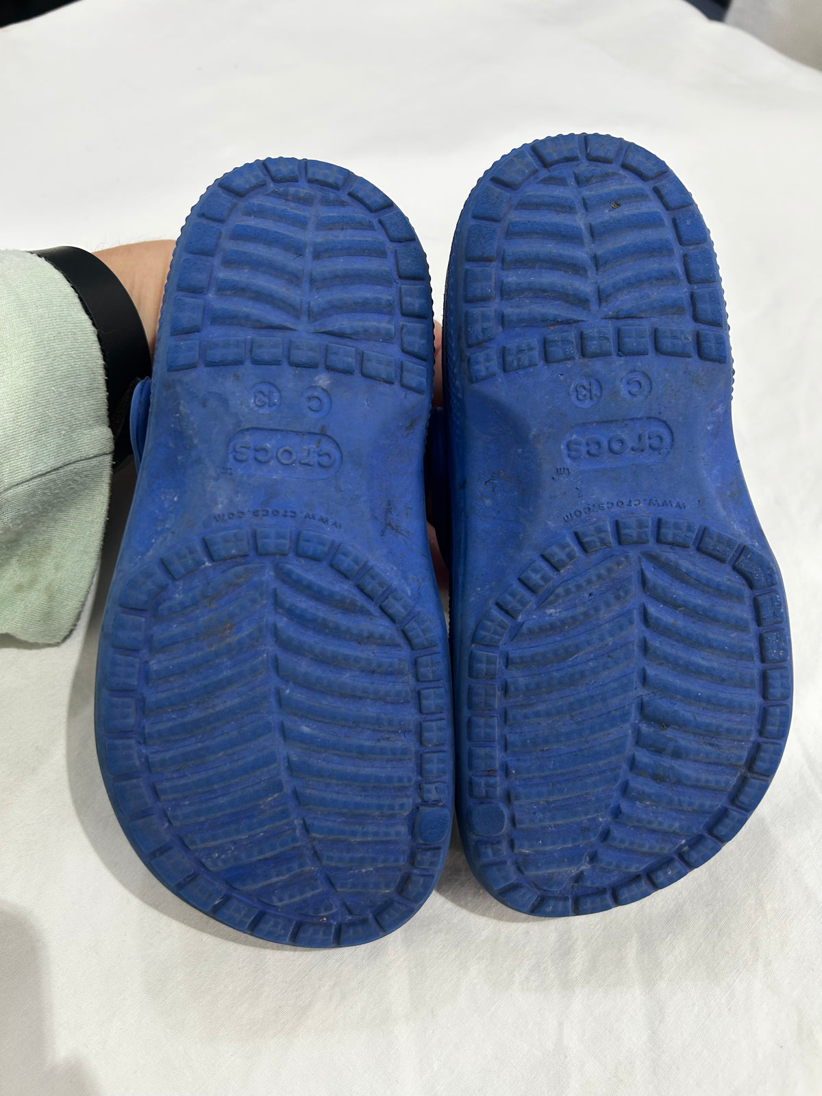 C13 royal blue Crocs
