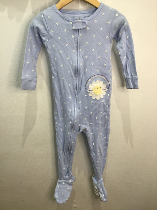 Sleeper blue happy flower 18m
