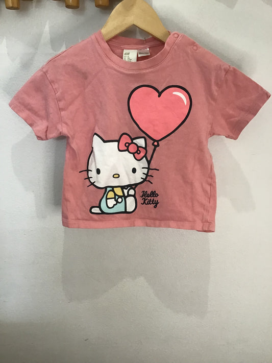 Hello Kitty tee 12-18m*
