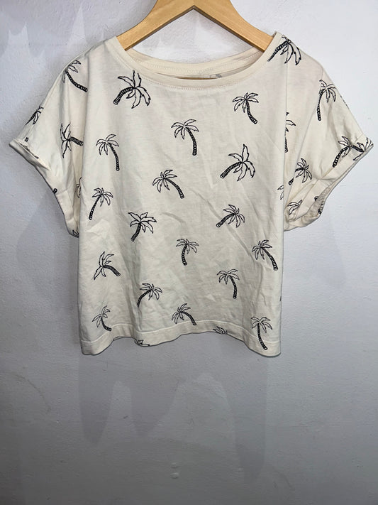 Palms boxy tee 13-14y