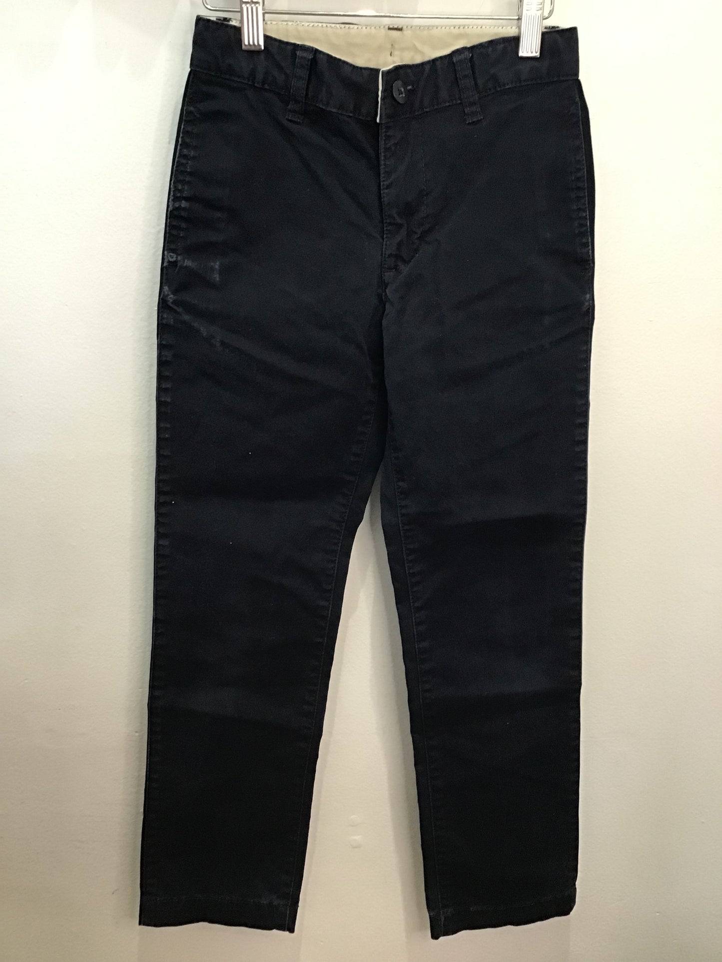 Classic slim black chinos 10y B