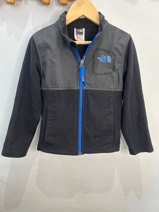 The North Face black fleece 4y