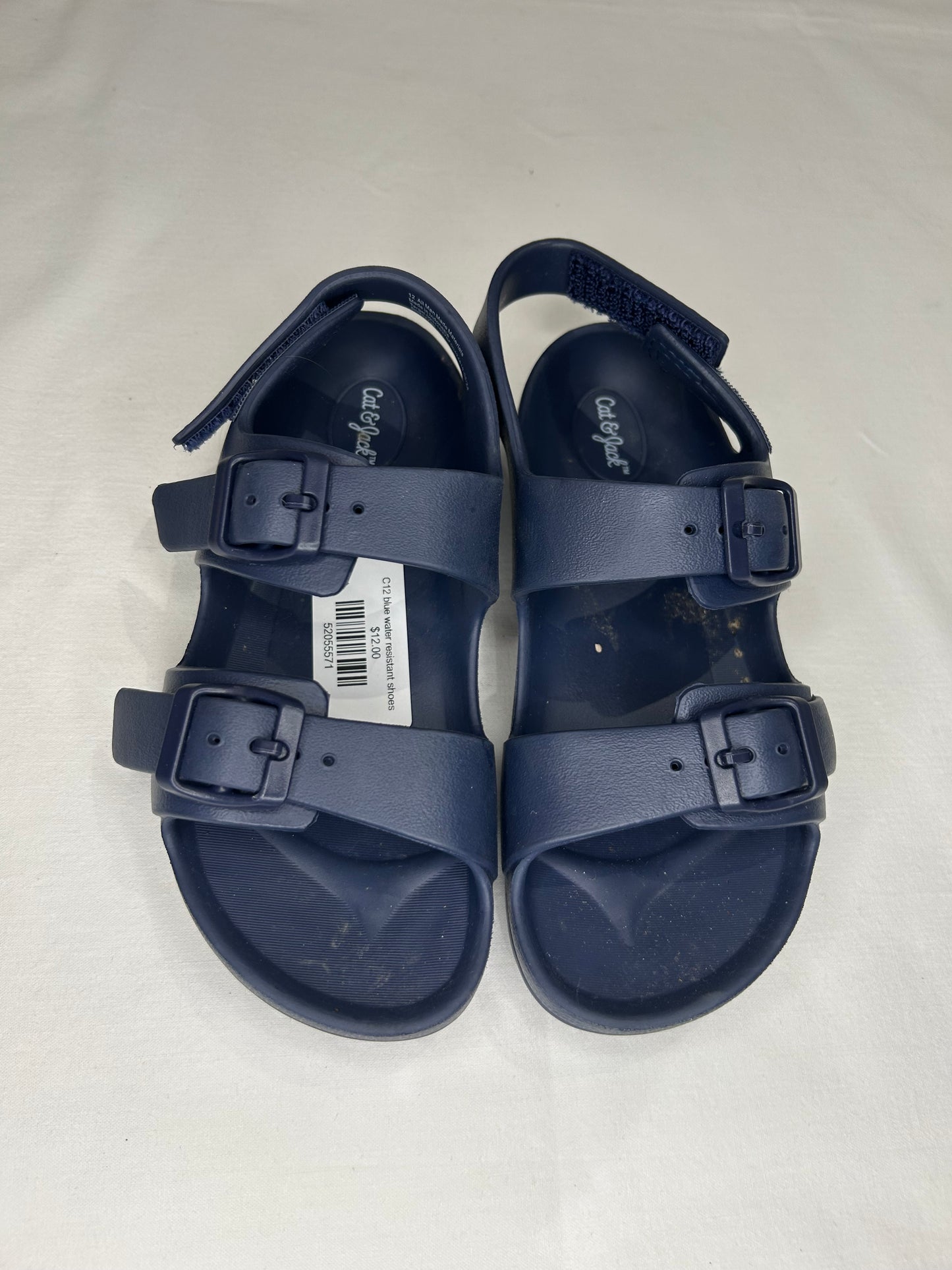 C12 blue water resistant shoes