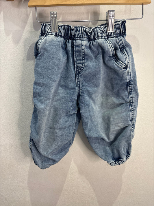 Acid wash jogger jeans 18-24m