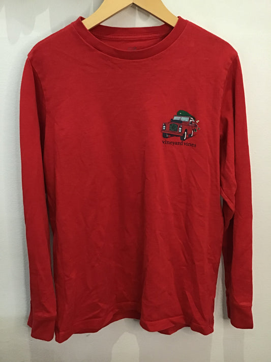 Vineyard Vines Xmas tree tee 12-14y