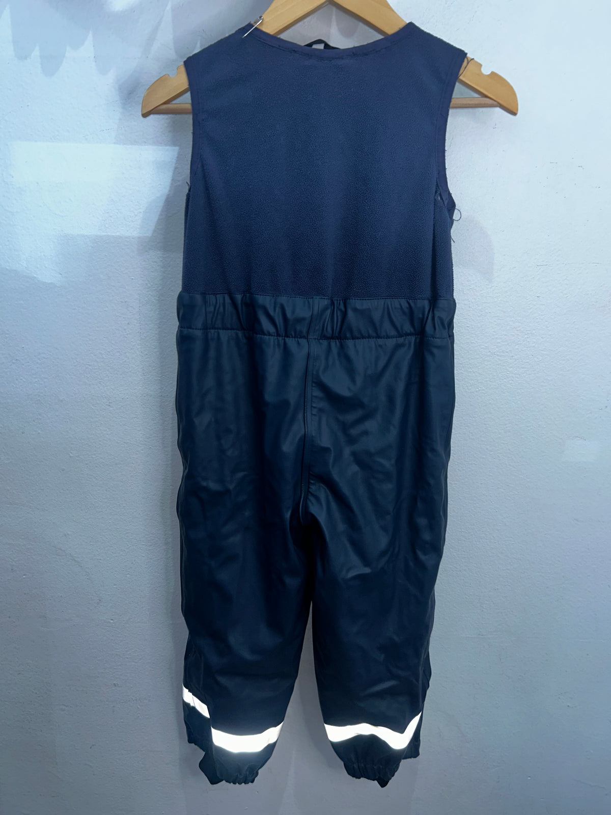Reim navy bib rain pants 92cm (2y)