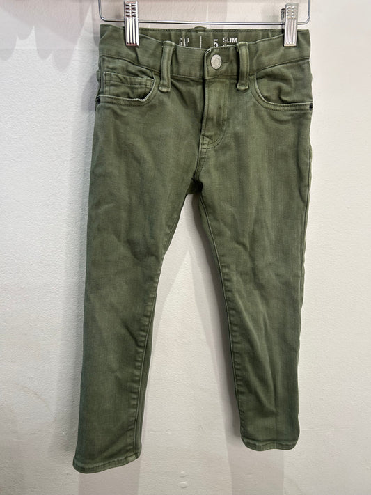 Olive slim jeans 5y