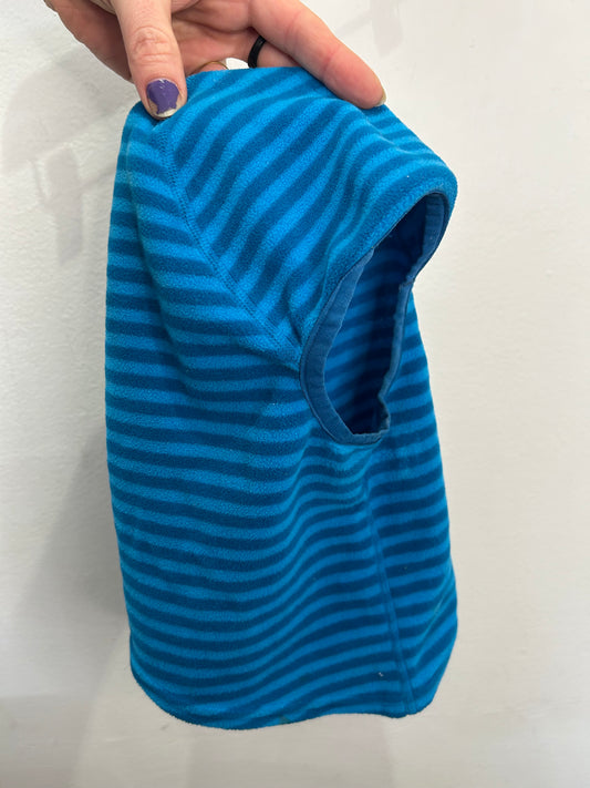 Blue fleece balaclava 12-24m