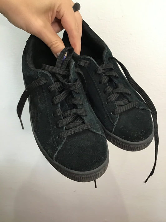 Y3 black Puma seude