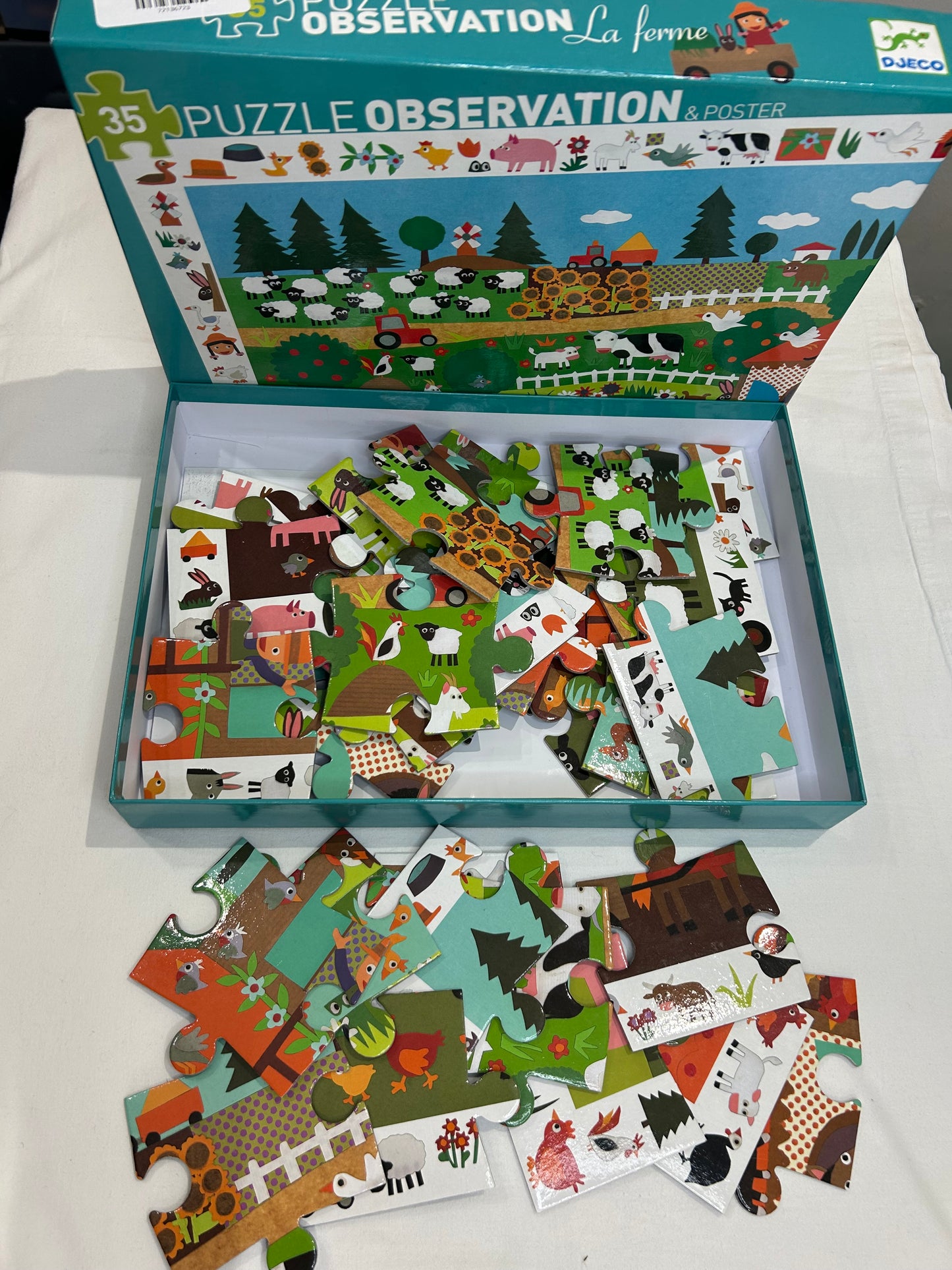 Djeco find and seek puzzle 35 pieces