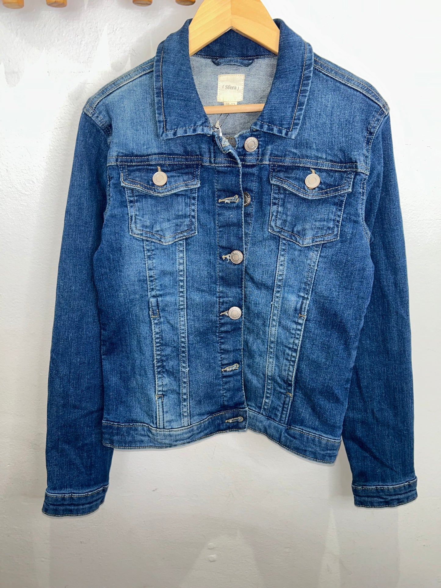 Sfera dark wash jean jacket 11-12y