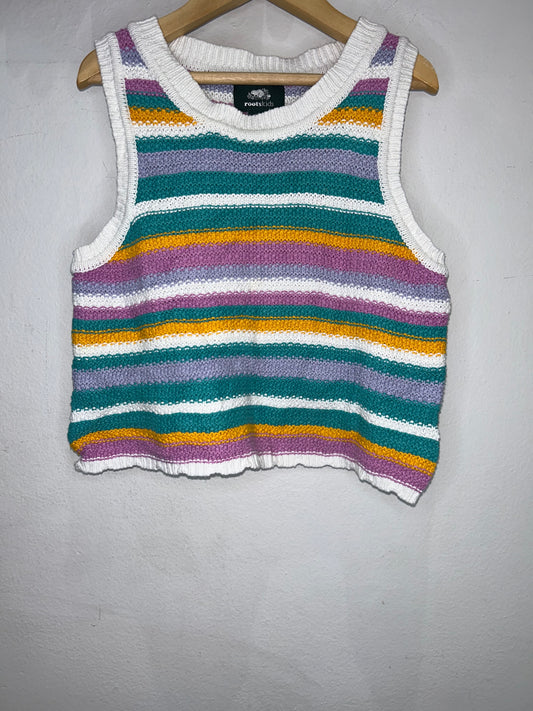 Crochet vest 7-8y