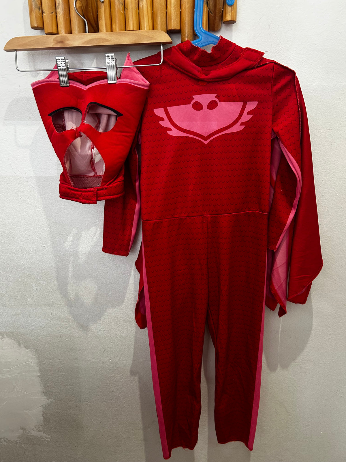 Red PJ Mask (Owlet) 3-4y