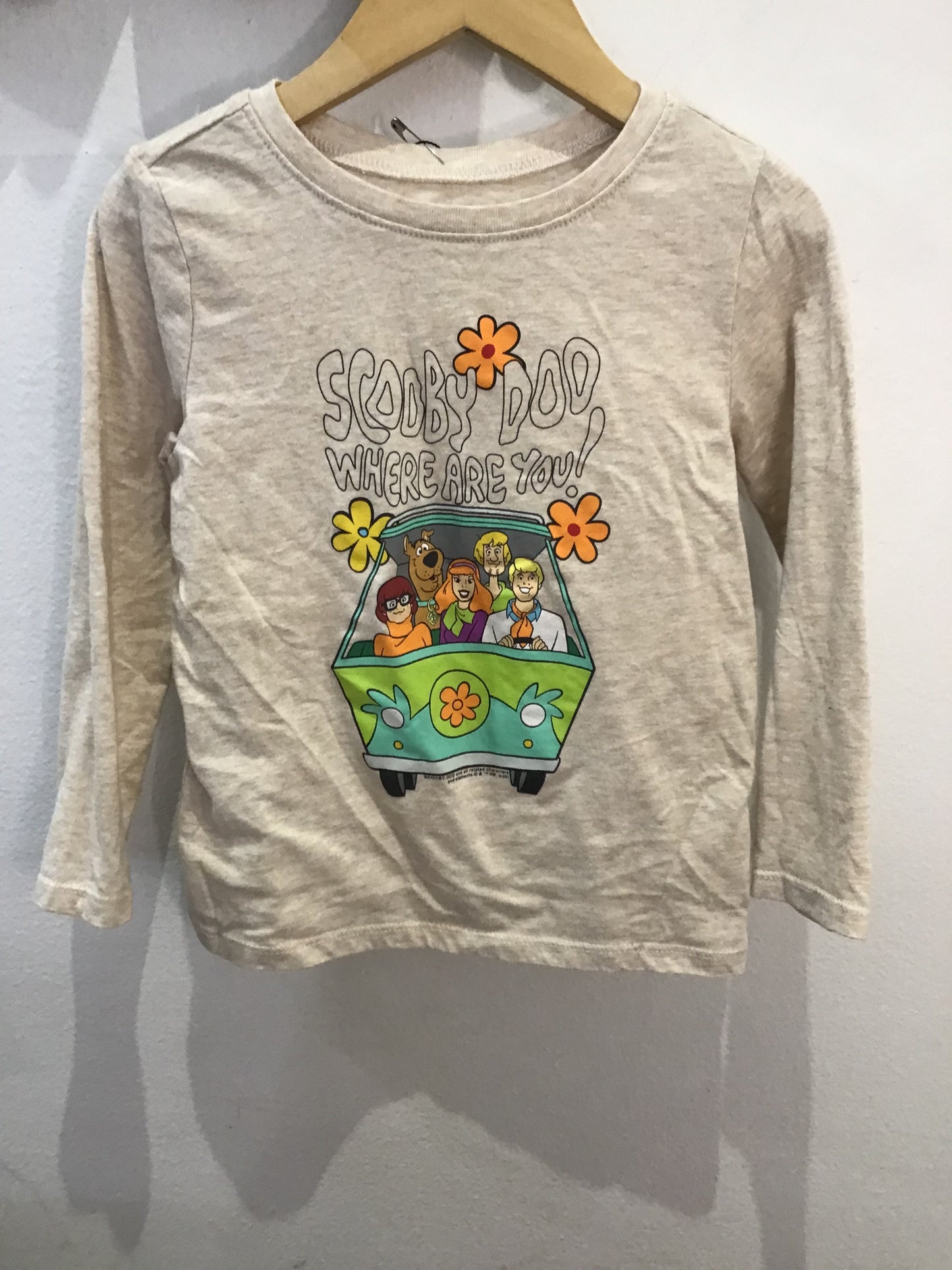 Scooby Doo longsleeve 4y