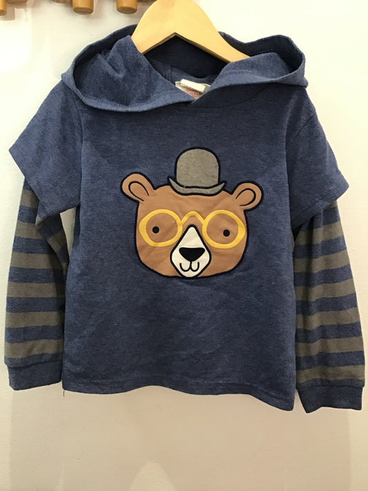 Hoodie fancy bear 4y