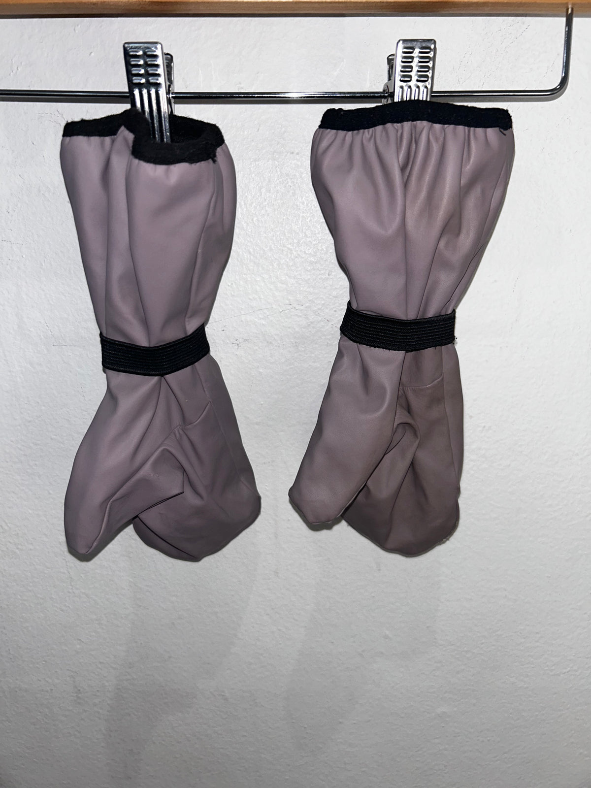 Colorkids purple mitts 6-8y
