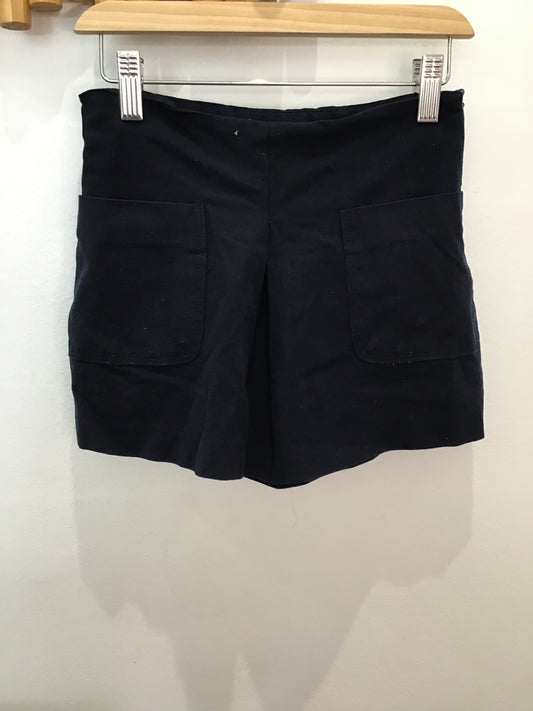 Navy preppy shorts 8y