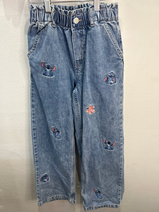 Lilo and Stitch wide leg jeans 8-9y