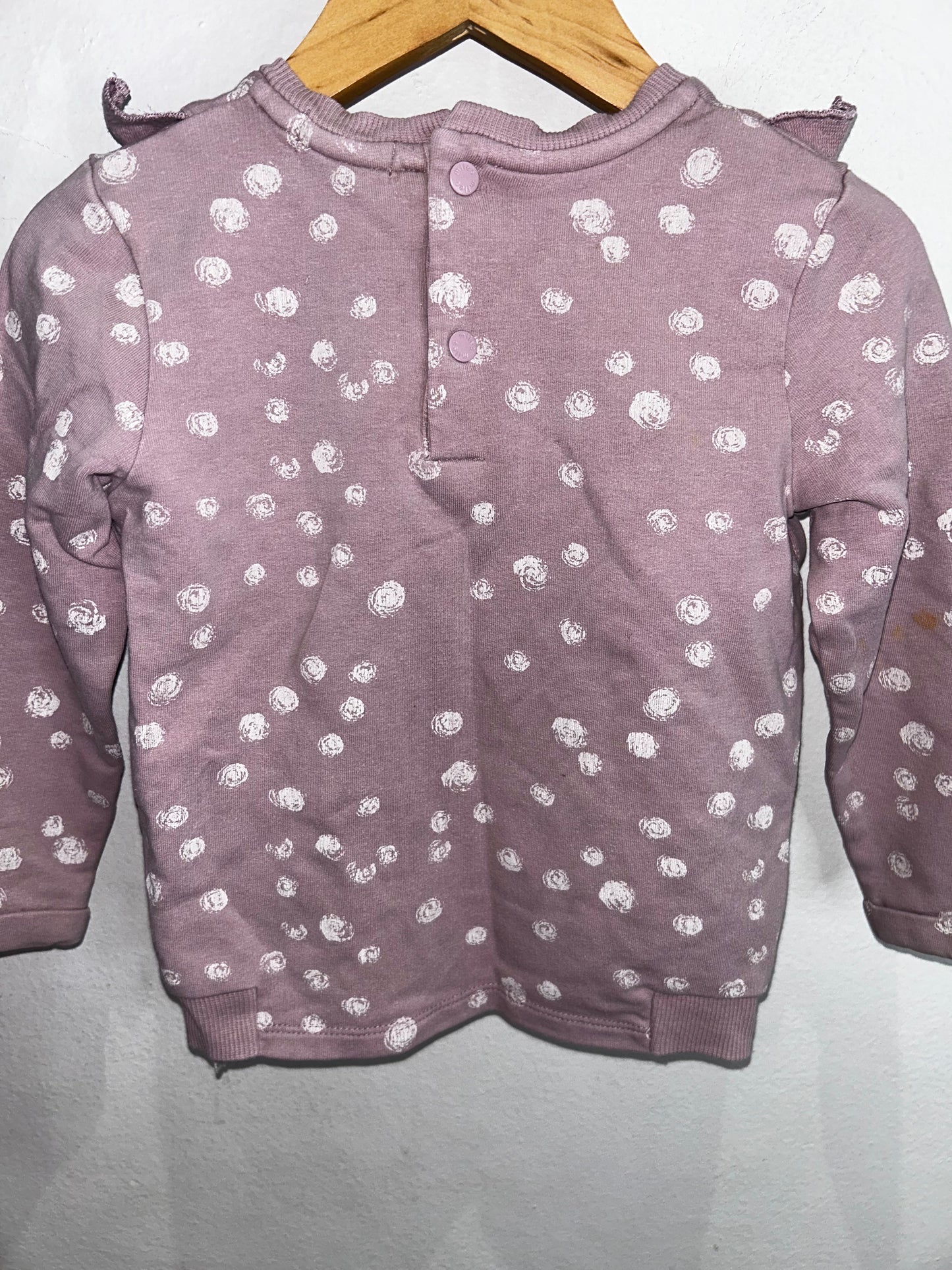 Miles mauve pattern set 24m