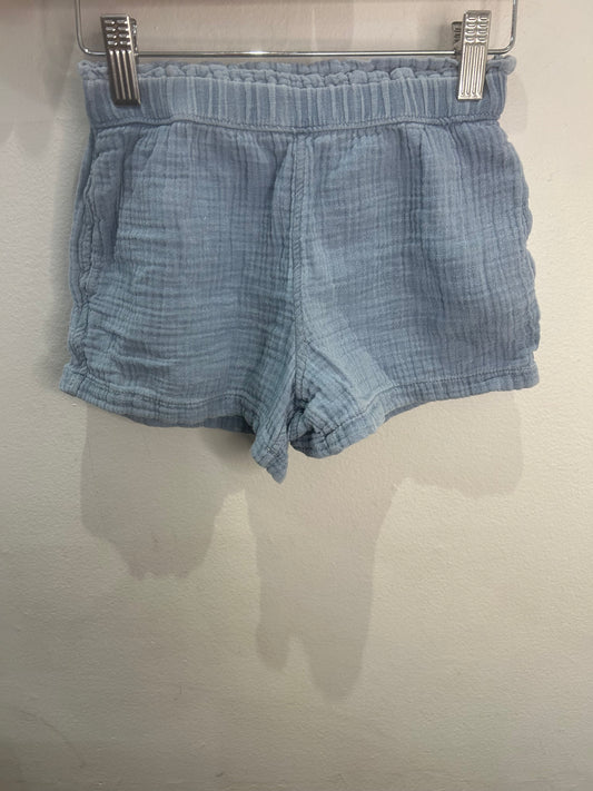 Blue texture shorts 4-5y