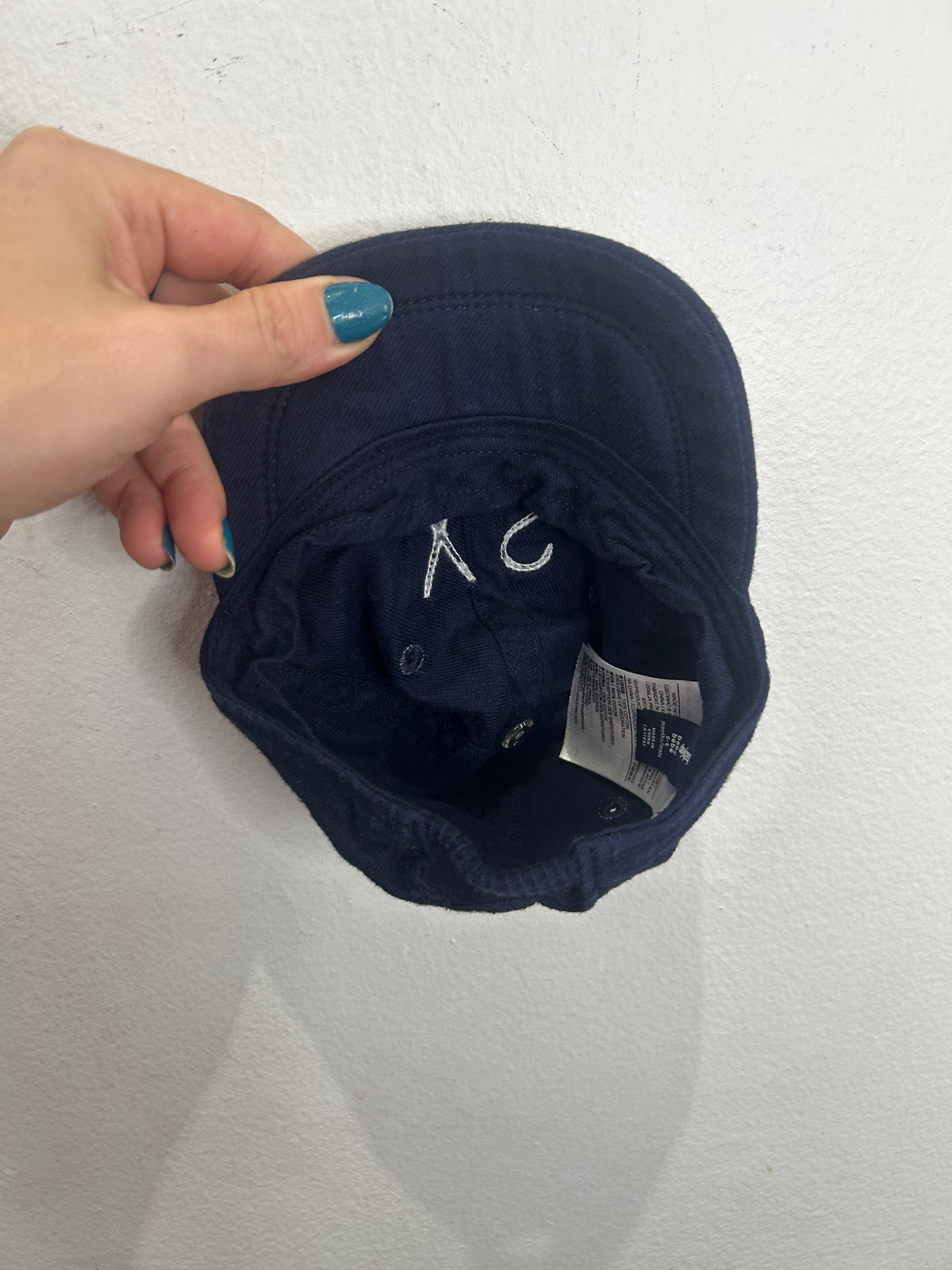 XS blue cap 0-6m