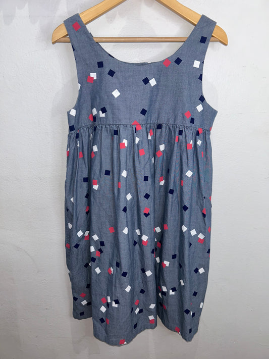 Lacoste empire waist dress 12y